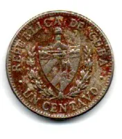 Cuba - 1961 - 1 Centavo - UTG - Foto 2