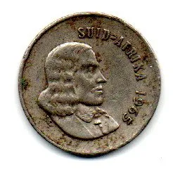 África do Sul - 1965 - 5 Cents