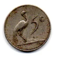 África do Sul - 1965 - 5 Cents - Foto 2