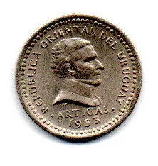 Uruguai - 1953 - 1 Centésimo