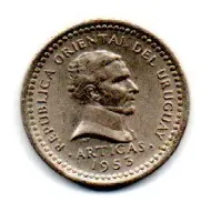 Uruguai - 1953 - 1 Centésimo