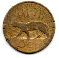 Uruguai - 1930 - 10 Centésimos - Foto 2