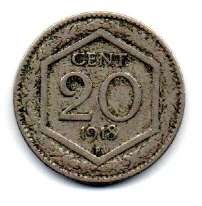 Itália - 1918 - 20 Centesimi