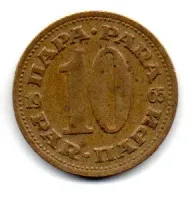 Iugoslávia - 1965 - 10 Para
