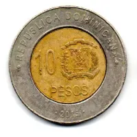 República Dominicana - 2015 - 10 Pesos