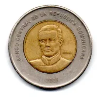 República Dominicana - 2008 - 10 Pesos - Foto 2