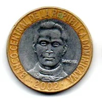 República Dominicana - 2002 - 5 Pesos - Foto 2
