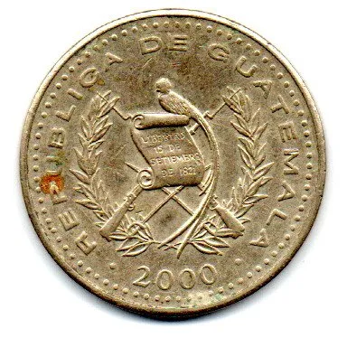 Guatemala - 2000 - 1 Quetzal