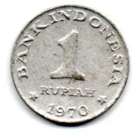 Indonésia - 1970 - 1 Rupiah