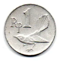 Indonésia - 1970 - 1 Rupiah - Foto 2