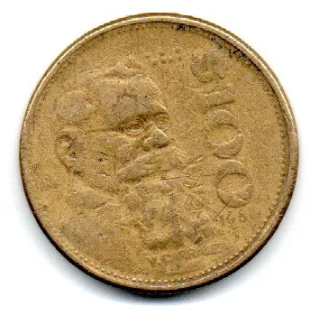 México - 196? - 100 Pesos - UTG