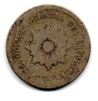 Uruguai - 1909 - 5 Centésimos