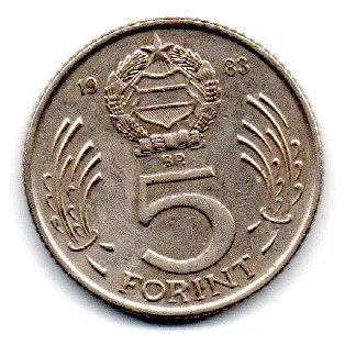 Hungria - 1983 - 5 Forint