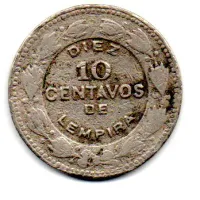 Honduras - 1967 - 10 Centavos - Foto 2