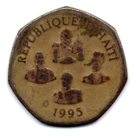Haiti - 1995 - 5 Gourdes - UTG