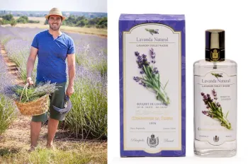 Lavanda Natural - VERDADEIRA LAVANDA - Perfume com óleo 100% puro e natural de Lavandin  (origem França).  Embalagem luxo 100 ml. - Foto 2