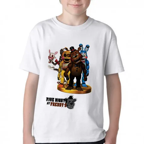 Camiseta Five Nigth tamanho 6 anos