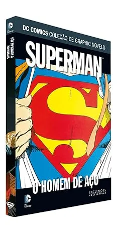 DC GRAPHIC NOVELS. SUPERMAN. O HOMEM DE AÇO (PRODUTO NOVO)