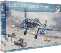 Avião Junkers JU-87G-2 Stuka Kanonenvogel Kit Italeri 1/72 Plastimodelismo - Foto 3