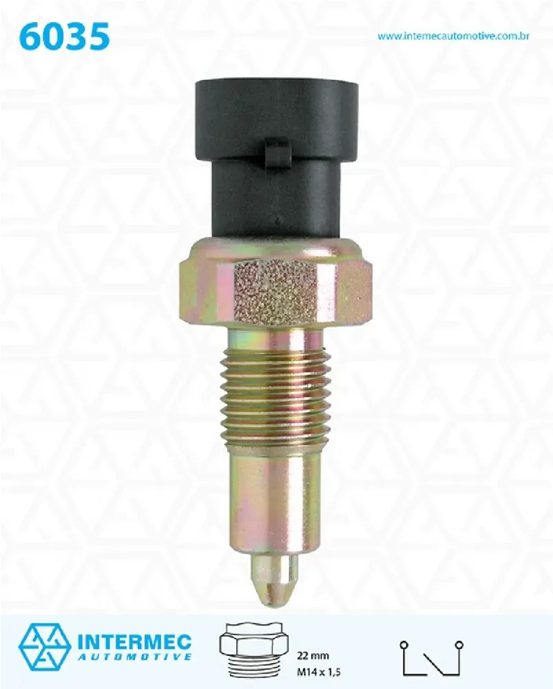 Cebolinha Interruptor Luz de Ré Fiat Palio ano 2008 2009 2010 2011 2012 2013 2014 2015 2016 2017