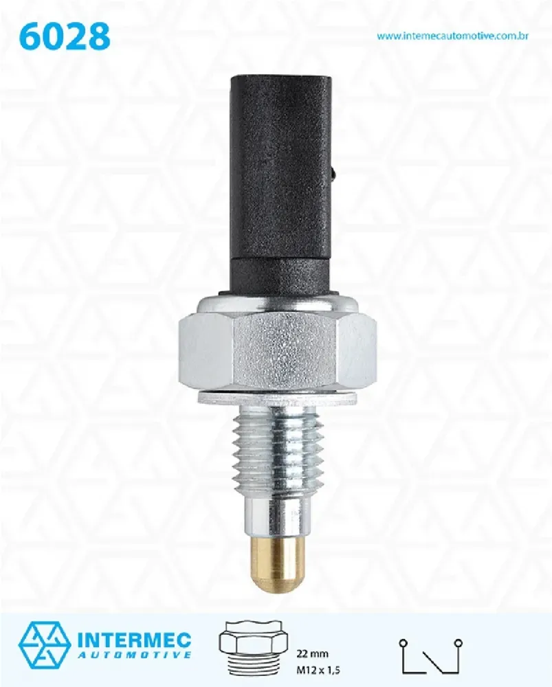 Cebolinha Interruptor Luz de Ré Volkswagen Golf Variant Ibiza Jetta New Beetle Parati Passat 