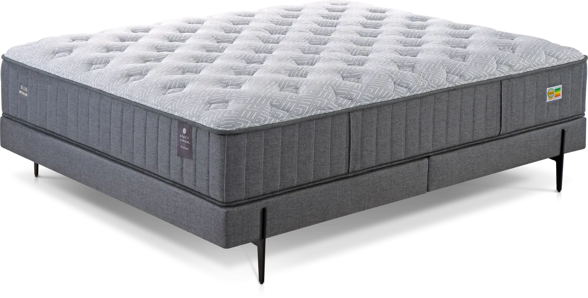  COLCHÃO DREW&JONATHAN ELLIS MEDIUM GLACIER ENSACADA QUEEN SIZE Imagem