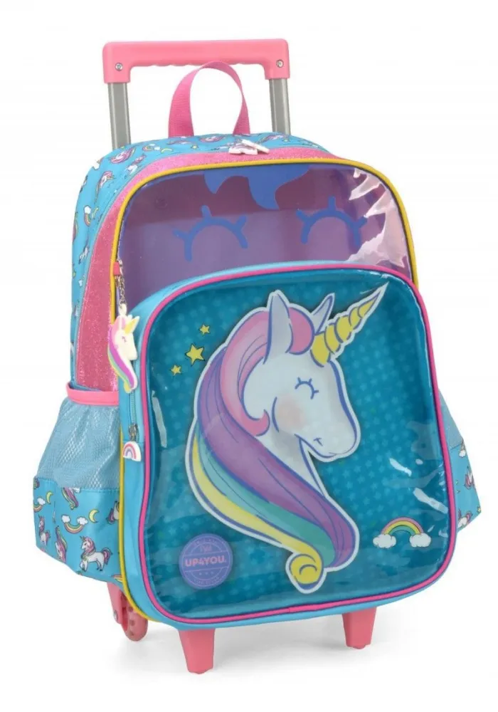 Mochilete sem alça Unicornio Verde