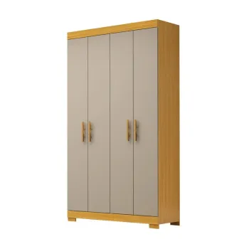 Guarda Roupa Lana 04 Portas 100% MDF ACP - Foto 2