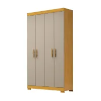 Guarda Roupa Lana 04 Portas 100% MDF ACP - Foto 2