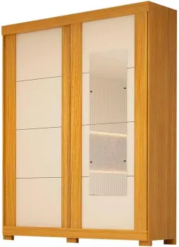 Guarda Roupa Helena 02 Portas Deslizante 100% MDF ACP - Foto 2