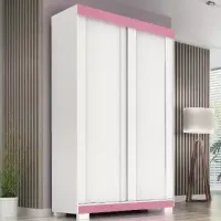 Guarda Roupa Samira 02 Portas Deslizante 100% MDF ACP