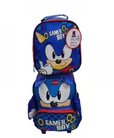 Kit Mochila e Lancheira  Baby Gamer Boy