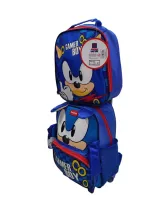 Kit Mochila e Lancheira  Baby Gamer Boy - Foto 2
