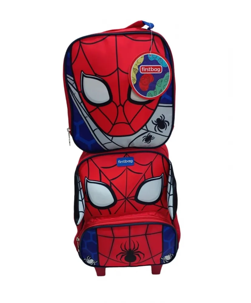 Kit Mochila e Lancheira  Baby Spider Imagem