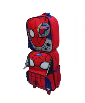 Kit Mochila e Lancheira  Baby Spiderman - Foto 2