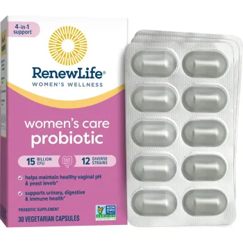 Probiotico Renewlife Womens Care 15Billion CFU 12 Stains C/30Caps
