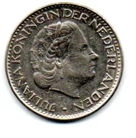 Holanda - 1968 - 1 Gulden - Foto 2