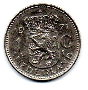 Holanda - 1971 - 1 Gulden