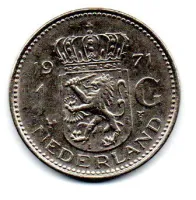 Holanda - 1971 - 1 Gulden