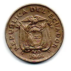 Equador - 1946 - 5 Centavos