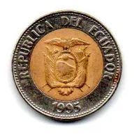 Equador - 1995 - 100 Sucres - Comemorativa - Bicentenario Natalicio