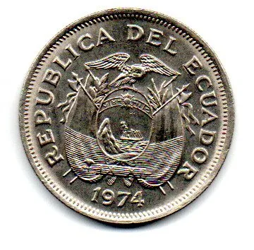Equador - 1974 - 1 Sucre Imagem