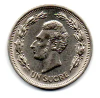 Equador - 1974 - 1 Sucre - Foto 2