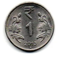 Índia - 2013 - 1 Rupee