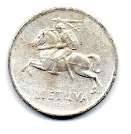 Lituânia - 1991 - 1 Centas