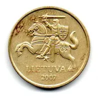Lituânia - 2007 - 20 Centu