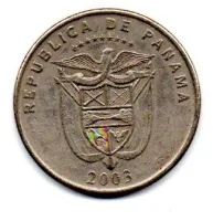 Panamá - 2003 - 25 Centesimos