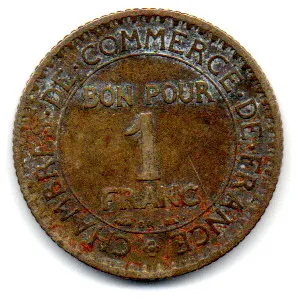França - 1922 - 1 Franc
