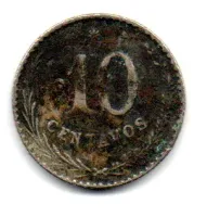 Paraguai - 1903 - 10 Centavos - Foto 2