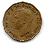 Reino Unido - 1944 - 3 Pence - Foto 2